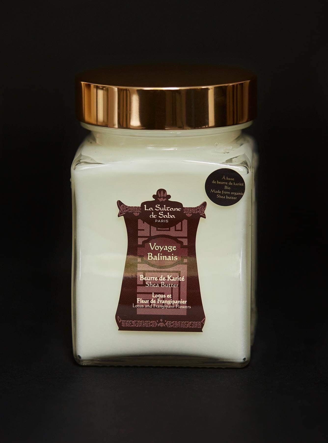 Lotus and Frangipani flower Shea Butter