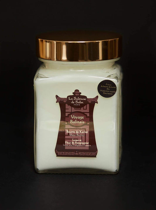 Lotus and Frangipani flower Shea Butter